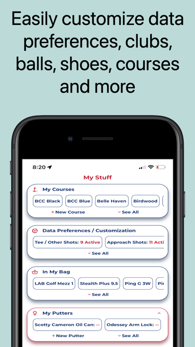 DeepStats.Golf iPhone screenshot 6 - Sports app