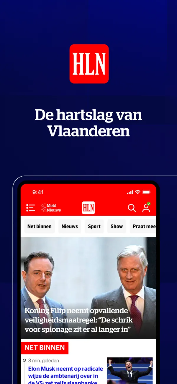 Screenshot #1 pour HLN
