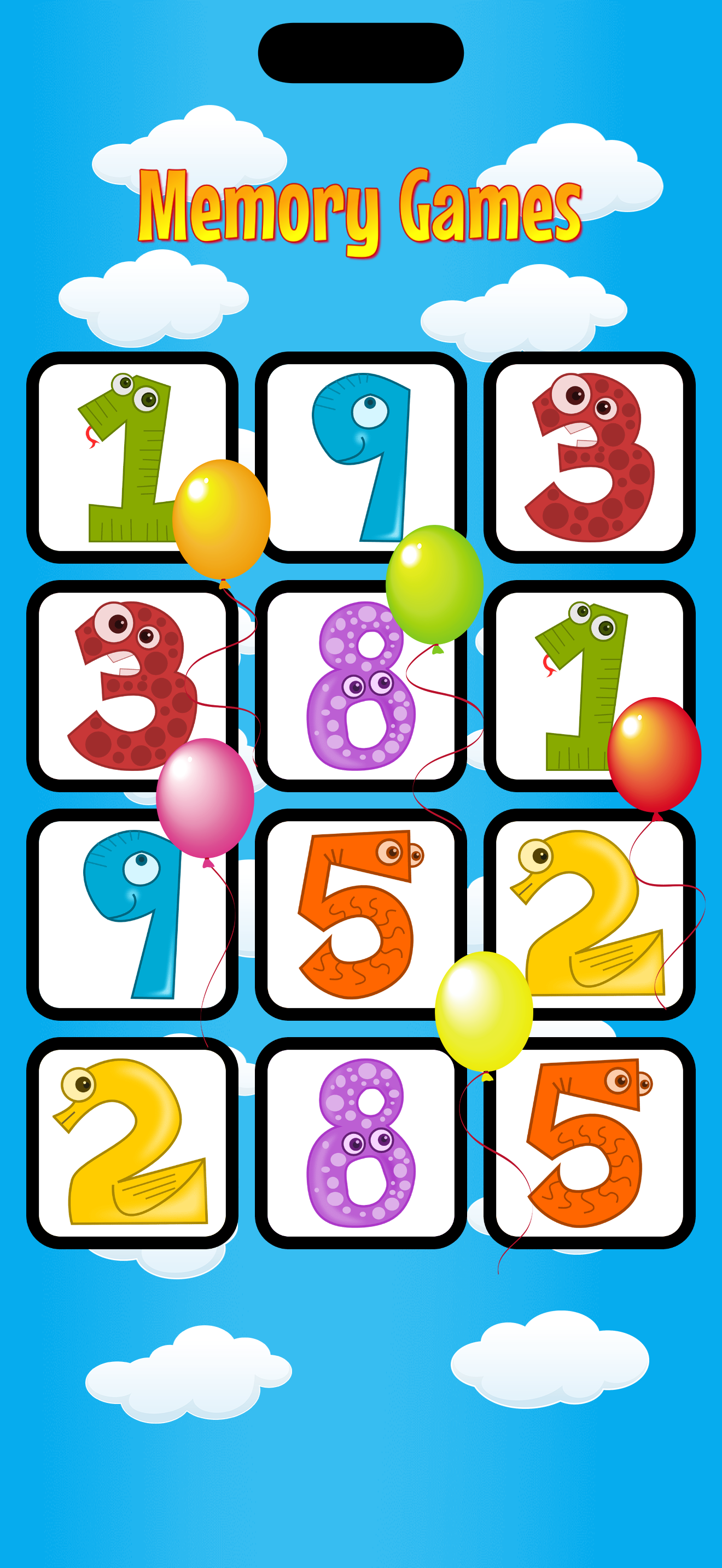 Memory Games with Animals 2