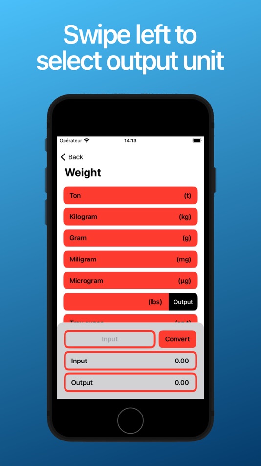 #5. Minimalist Unit Converter (iOS) 由: ALEXANDRE MARQUIS