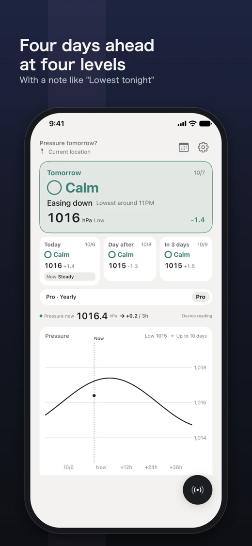 Pressure Tomorrow? - Headache screenshot 2