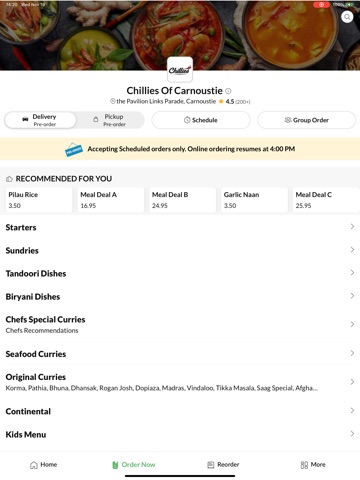 App screenshot