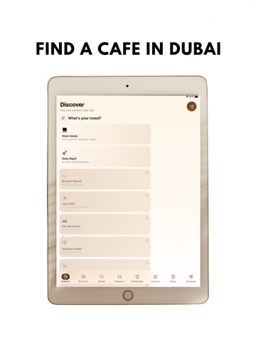 Dubai Coffee iPad screenshot