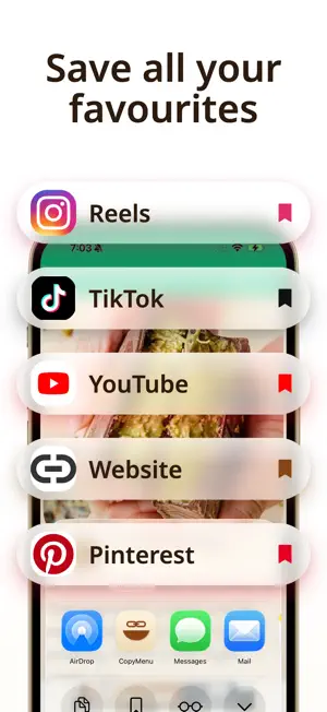CopyMenu: Cookbook & Recipes screenshot 2