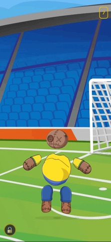Kick the Footballer iPhone screenshot