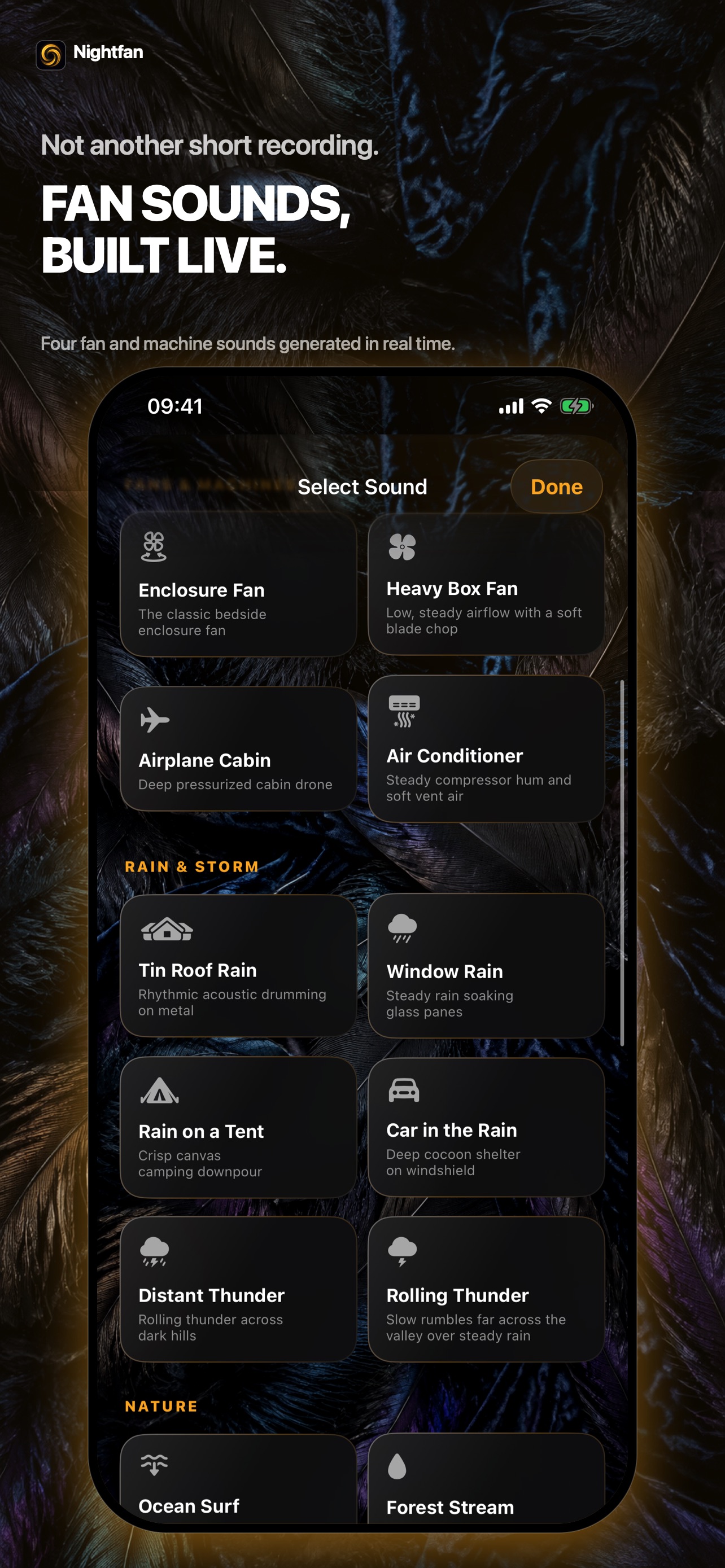 Screenshot 3 of Nightfan: Honest Sleep Machine