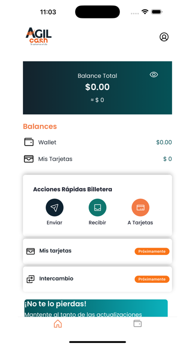 AgilCash screenshot