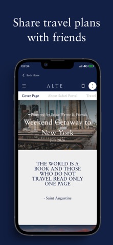 ALTE Travel App Screenshot 4 of 5