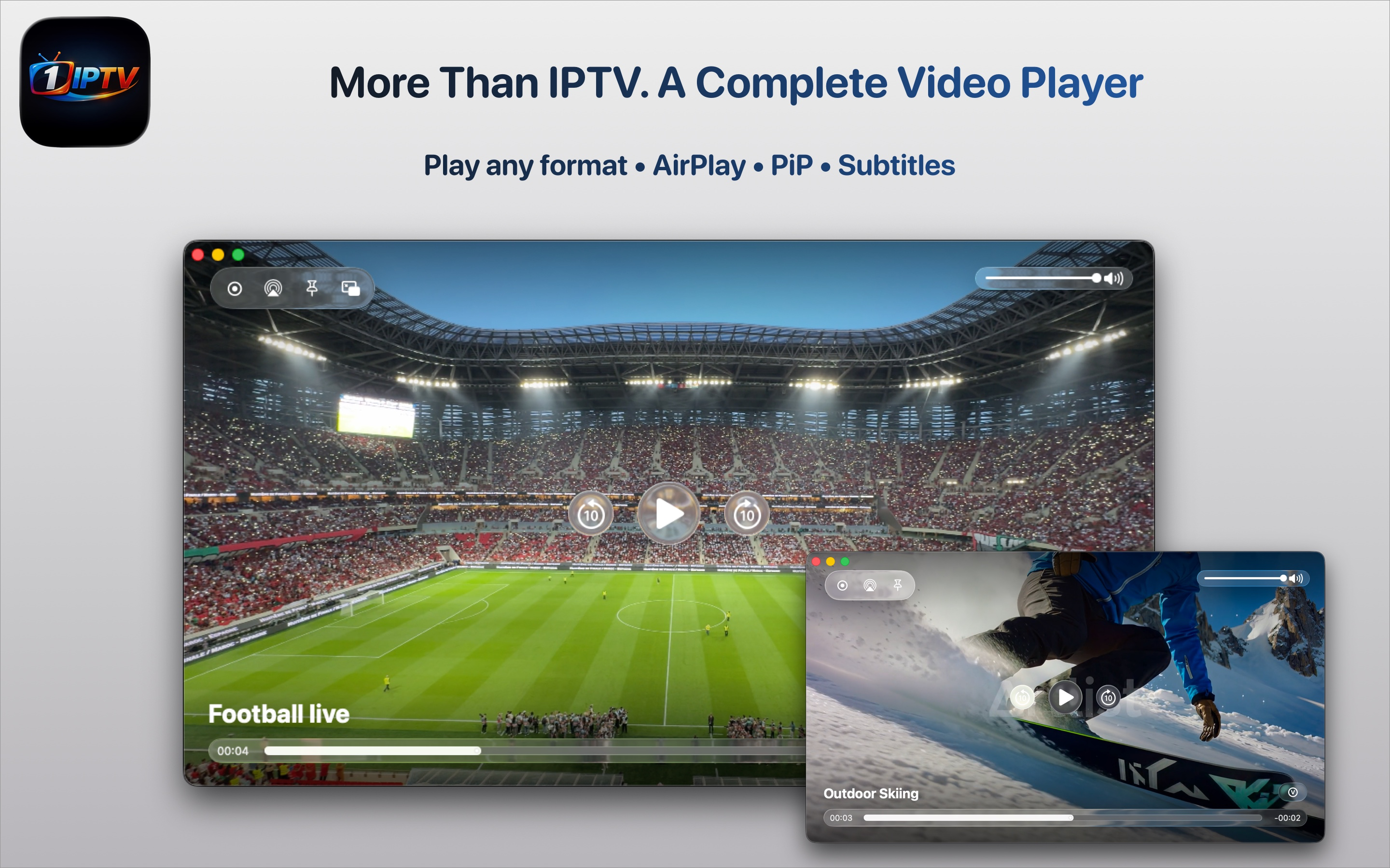 1iPTV - IPTV & video Player screenshot 16