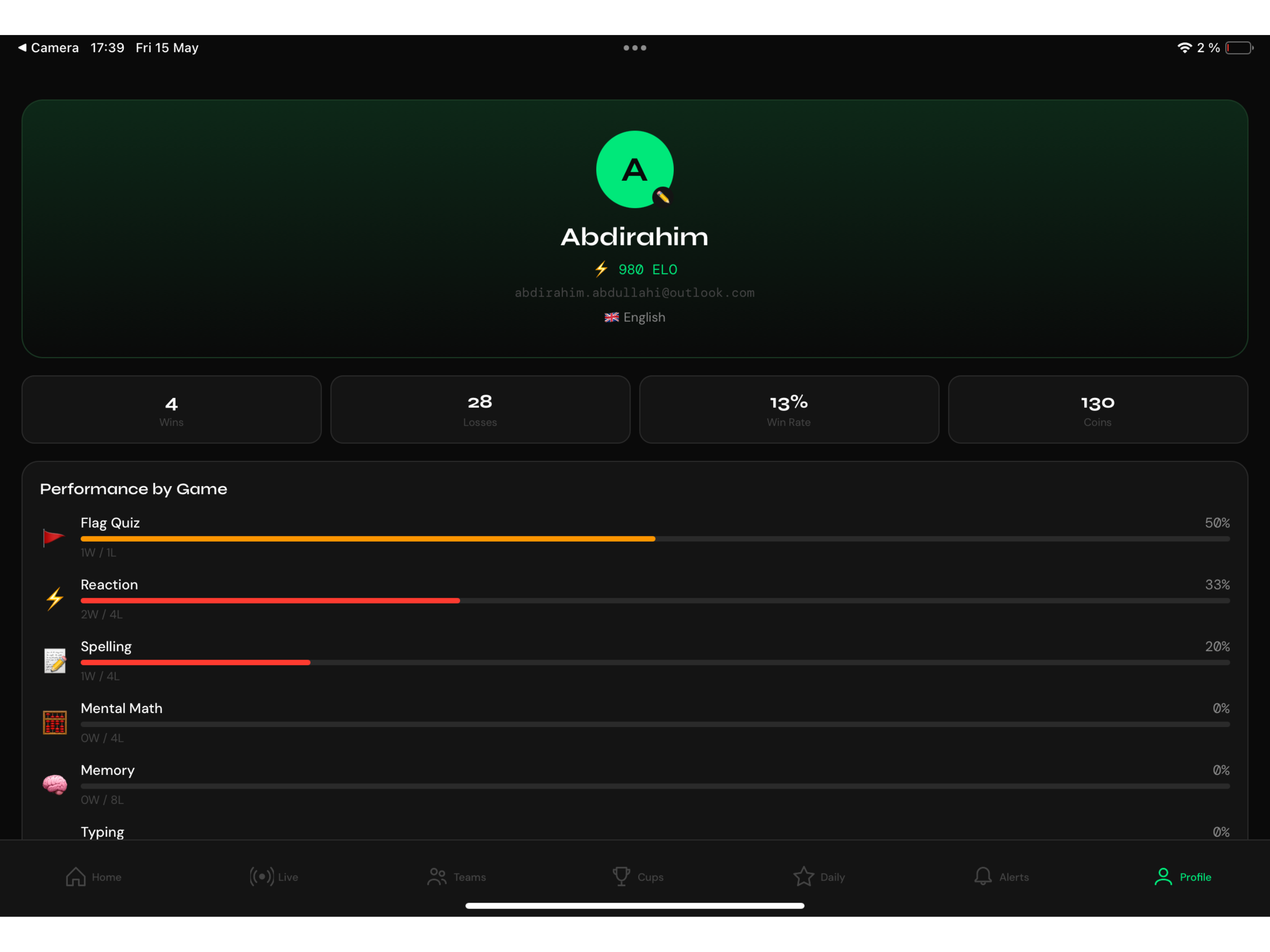 Duelr: Live Skill Battles