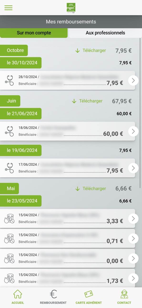 iPhone screenshot