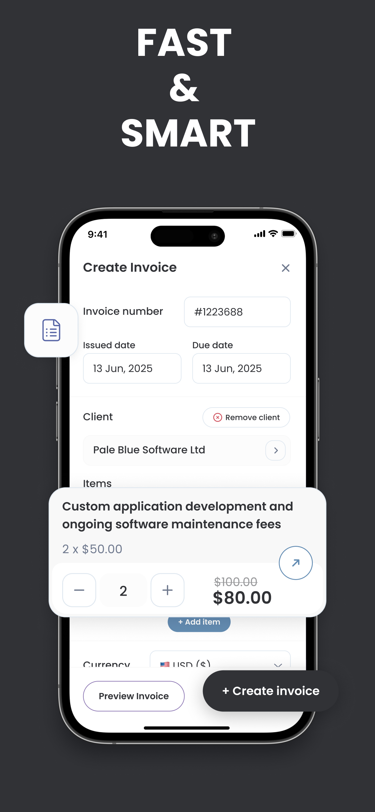 Invoice ASAP: Estimate Maker