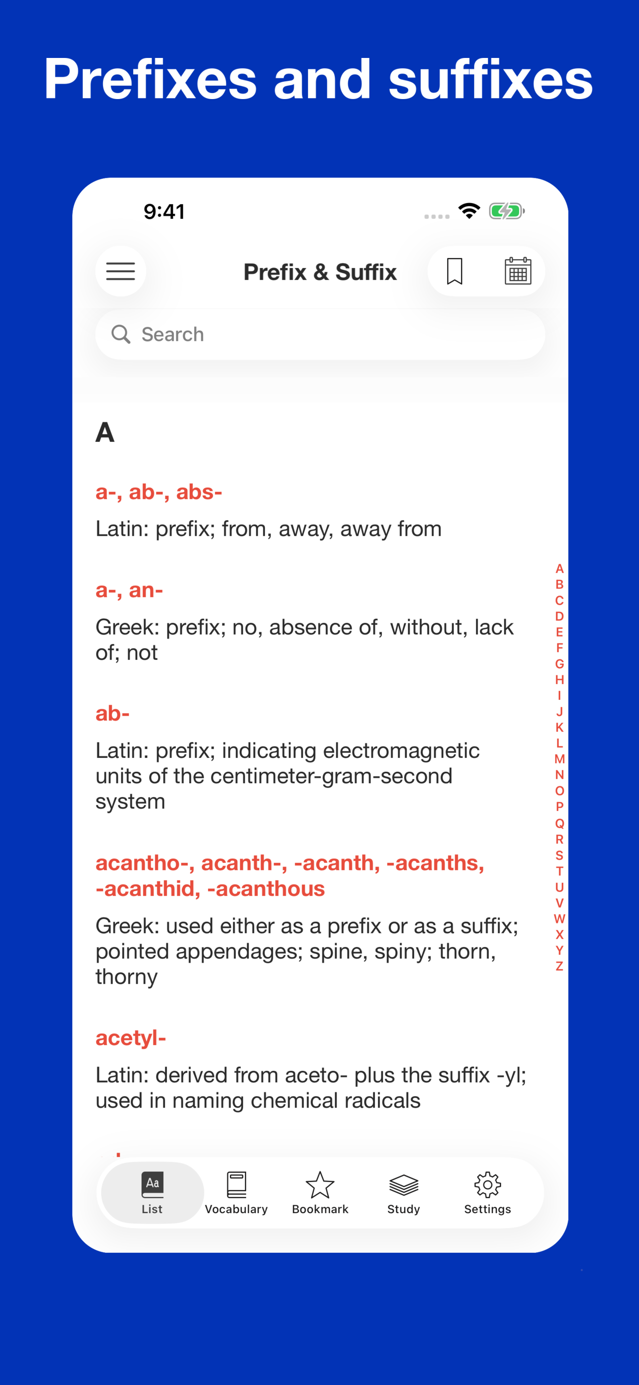 English Prefix Suffix Master