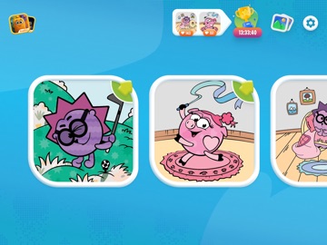 Kikoriki Coloring Contest iPad screenshot