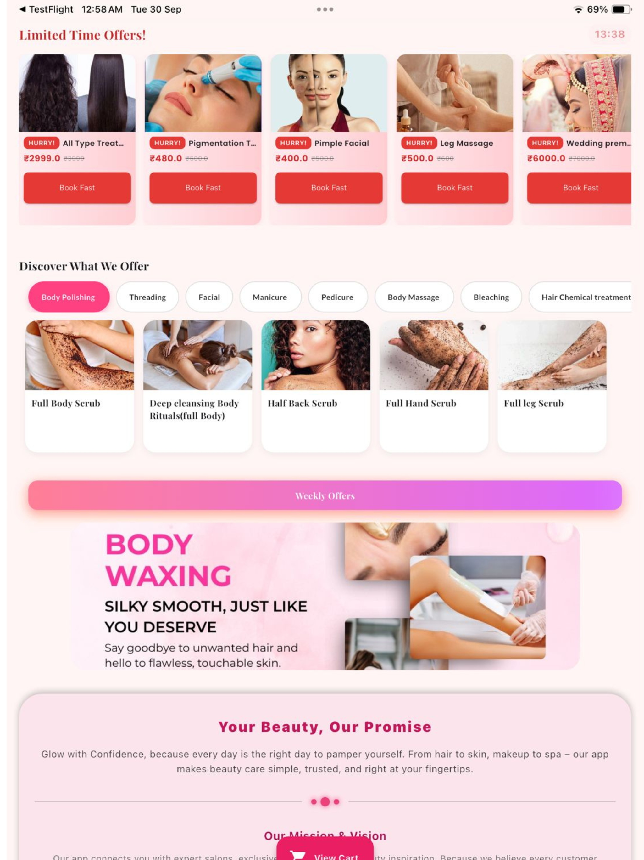 Book My Beautician screenshot 18