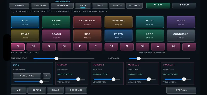 S2X Live Arranger AUv3 screenshot 2 of 6