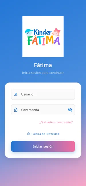 Kínder Fátima screenshot 1