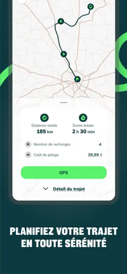 Capture d'écran de Bip&Go sur iPhone 5