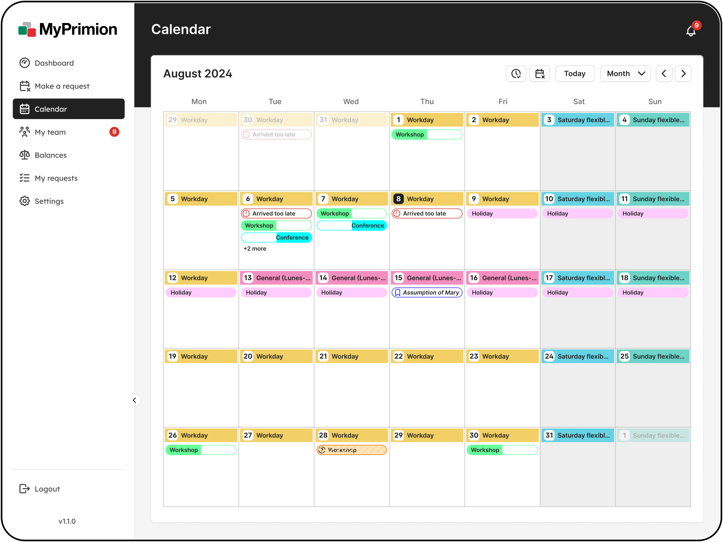 MyPrimion App