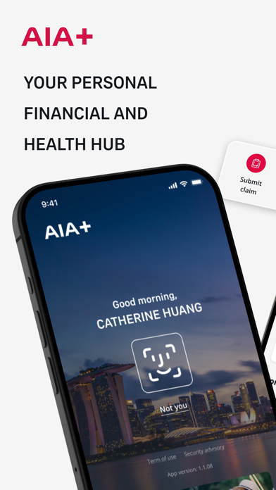 Screenshot #1 pour AIA+ Singapore