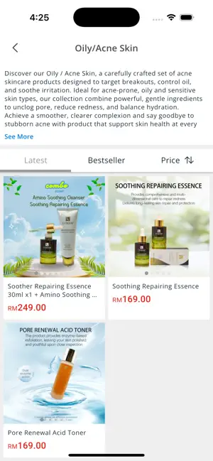 LVDerm Skincare screenshot 3