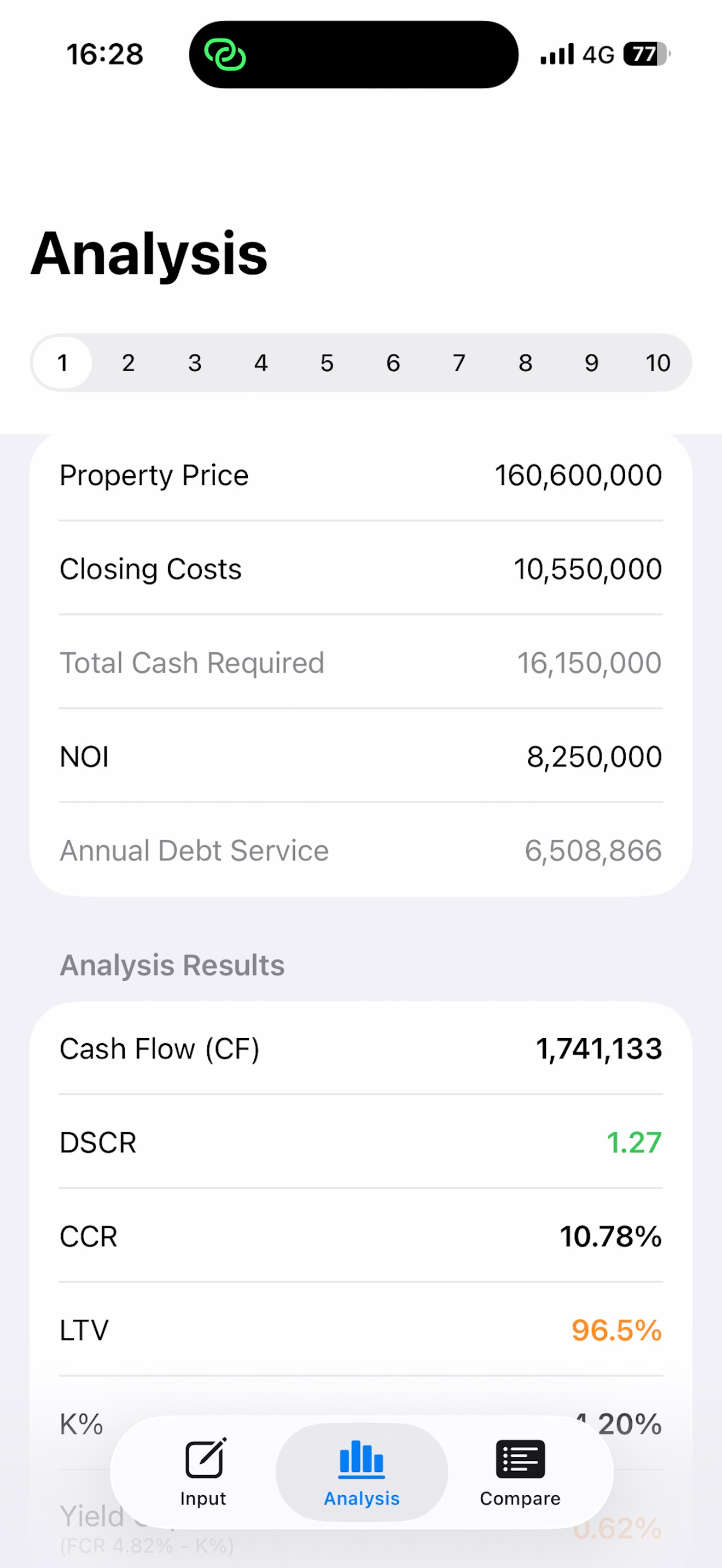 Mortgage Analyzer Tool screenshot 3