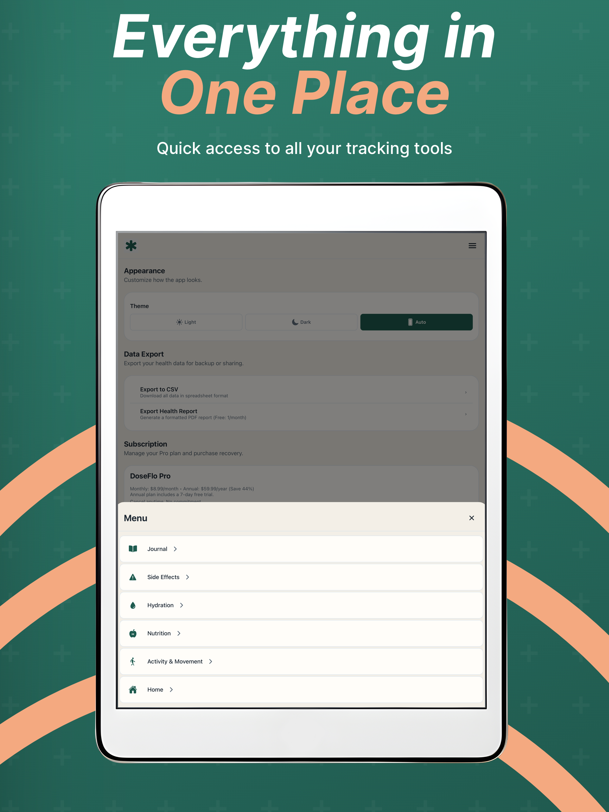 DoseFlo Peptide Dose Tracker