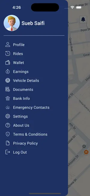 Safi Rides Driver screenshot 2