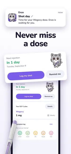 Enzo: GLP-1 Pet & Tracker screenshot 3