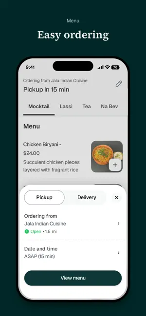 Jala Indian Cuisine screenshot 3