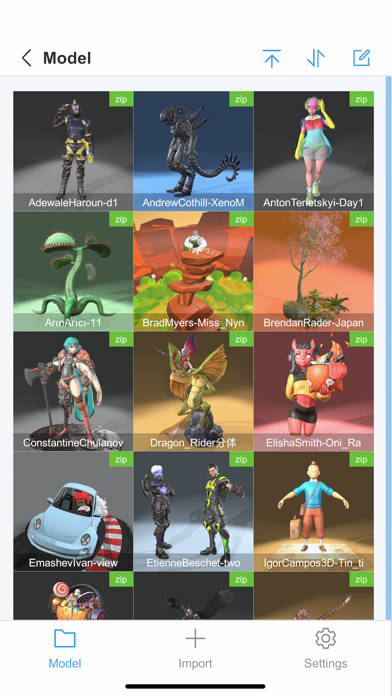 ModelPlay-3D Model Viewer Screenshot