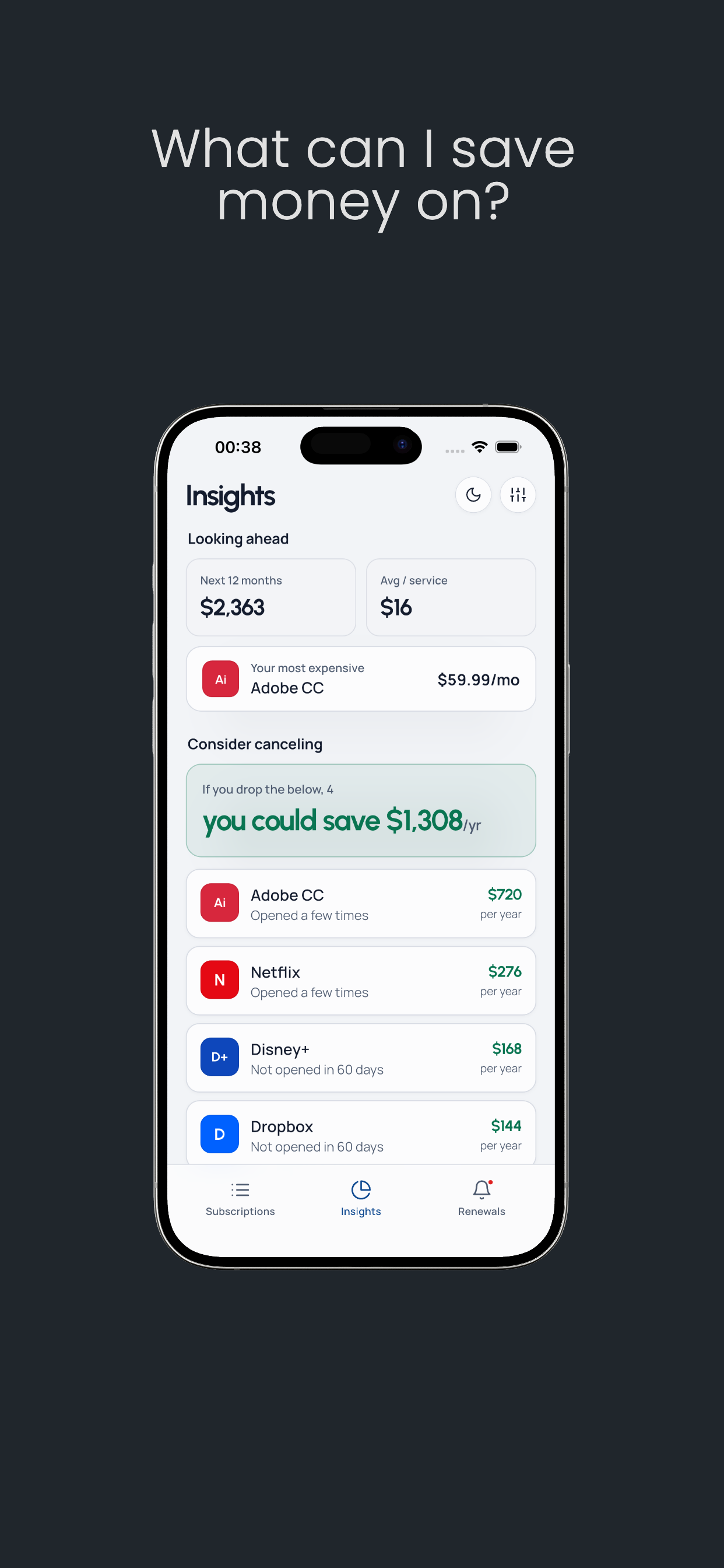Recur: Subscription Tracker screenshot 5