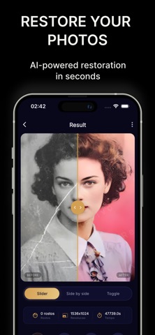 Revivo - AI Photo Restoration screenshot