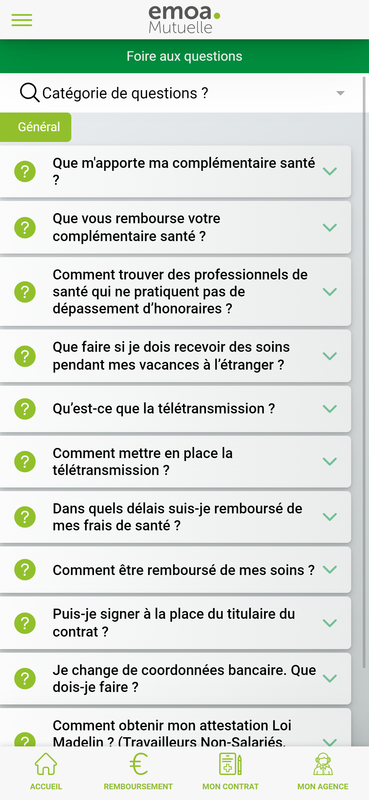 EMOA Mutuelle screenshot 9