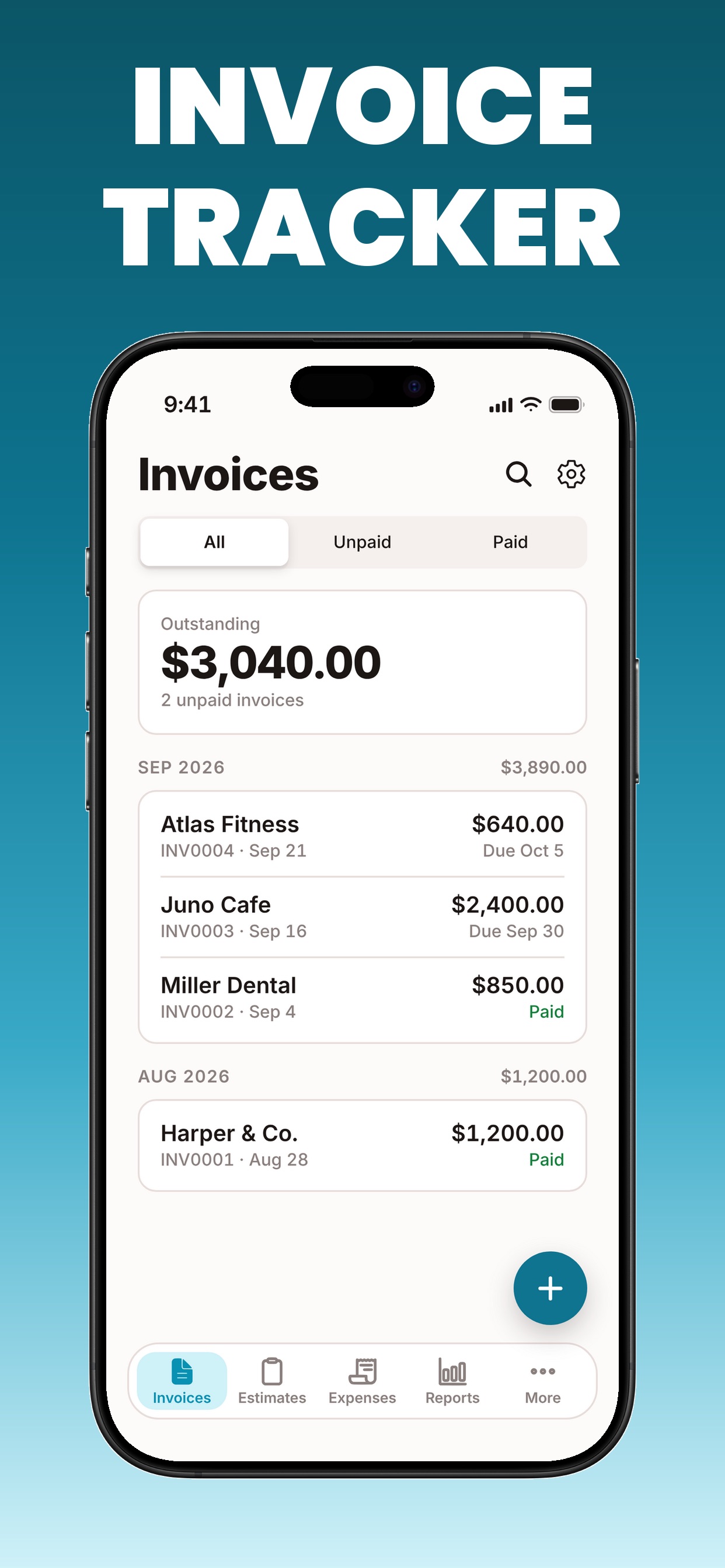 Screenshot 4 of Invoice Maker + Estimate App