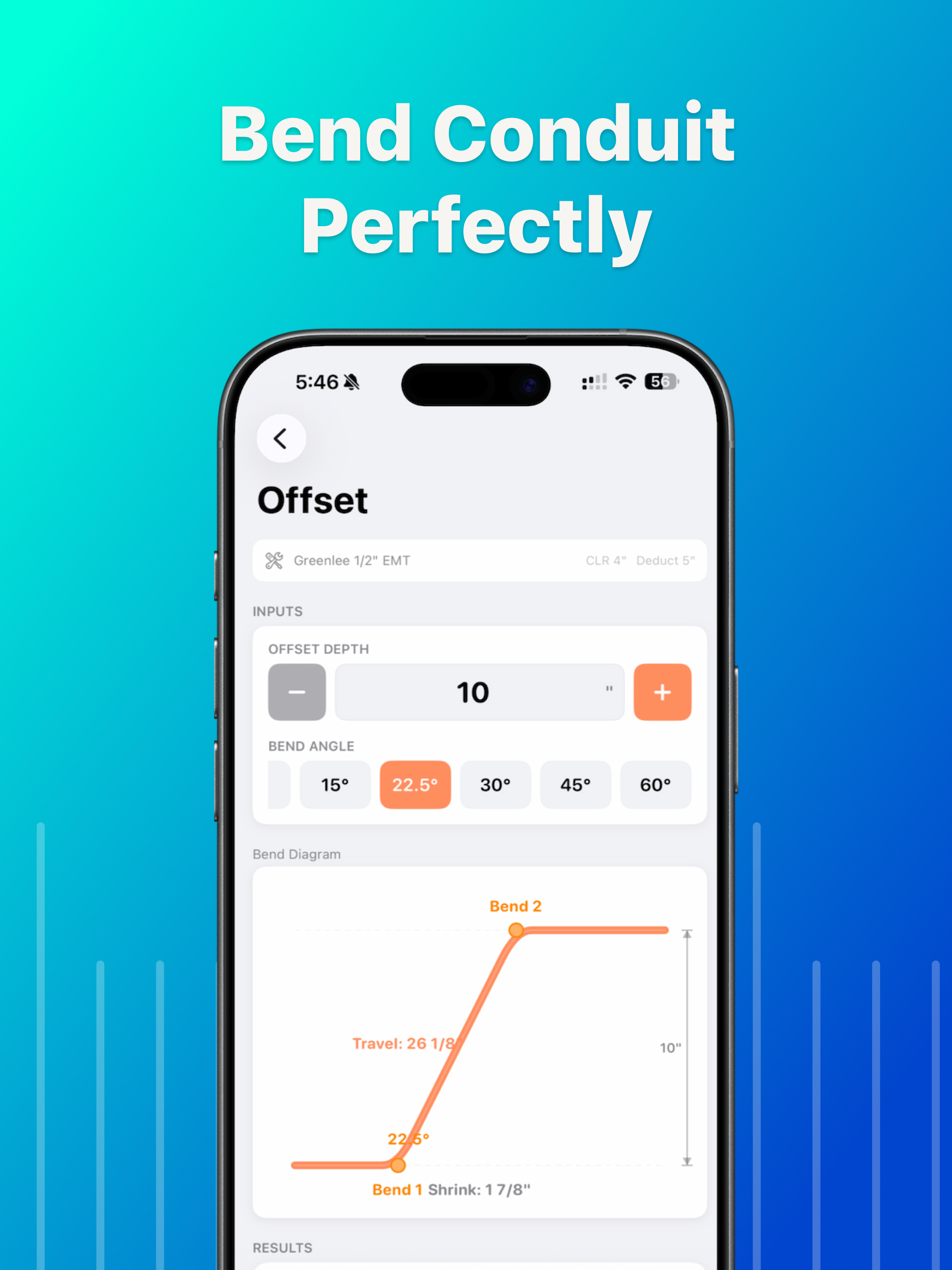 Easy Bend: Conduit Calculator screenshot 10