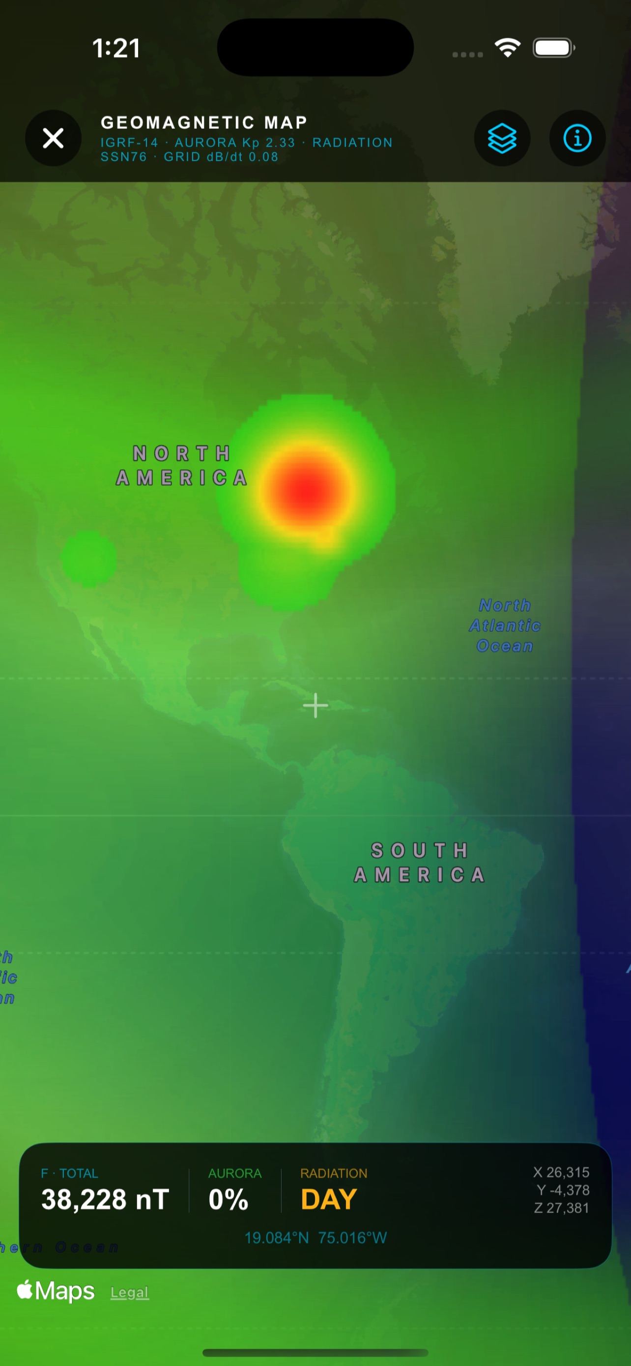 Screenshot 5 of Geo Space Weather