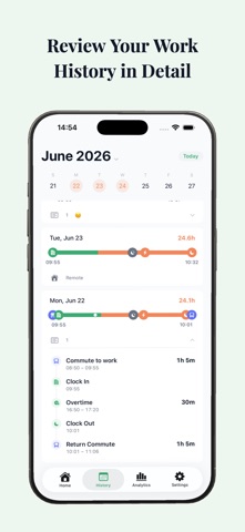 Workloom: Work Hours & Commute Screenshot 4 of 7
