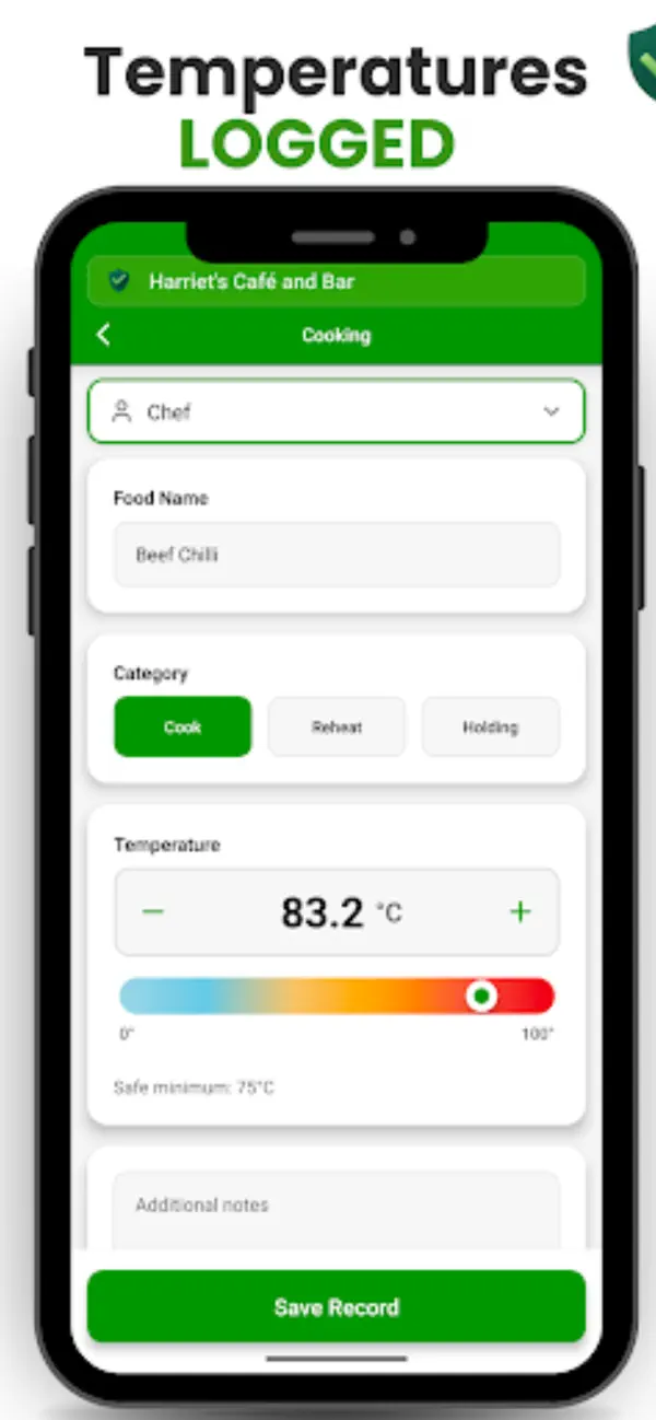Screenshot #2 pour Food Safety App – HACCP