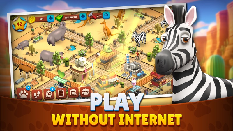 Zoo Island: Wild Family Park screenshot 4