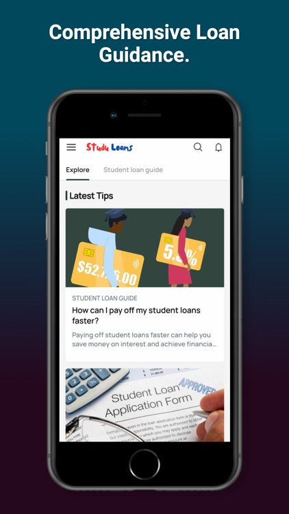 Student loan - Study Guide App