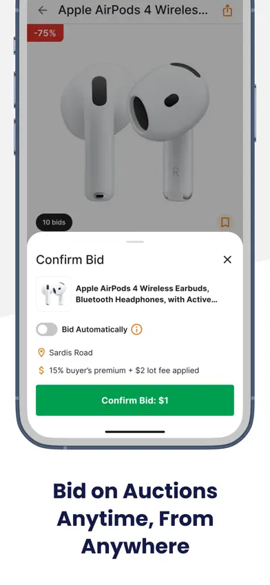 Vista Auction screenshot 5