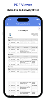 Daily Schedule Planner: Notify screenshot 3