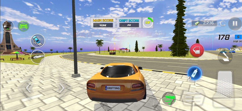 Juego simulador auto derrapes screenshot 2