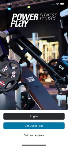 Power Play Fitness app screenshot