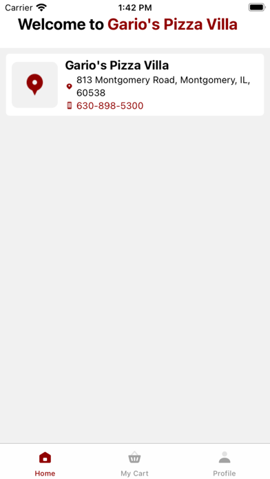 Screenshot #2 pour Garios Pizza Villa