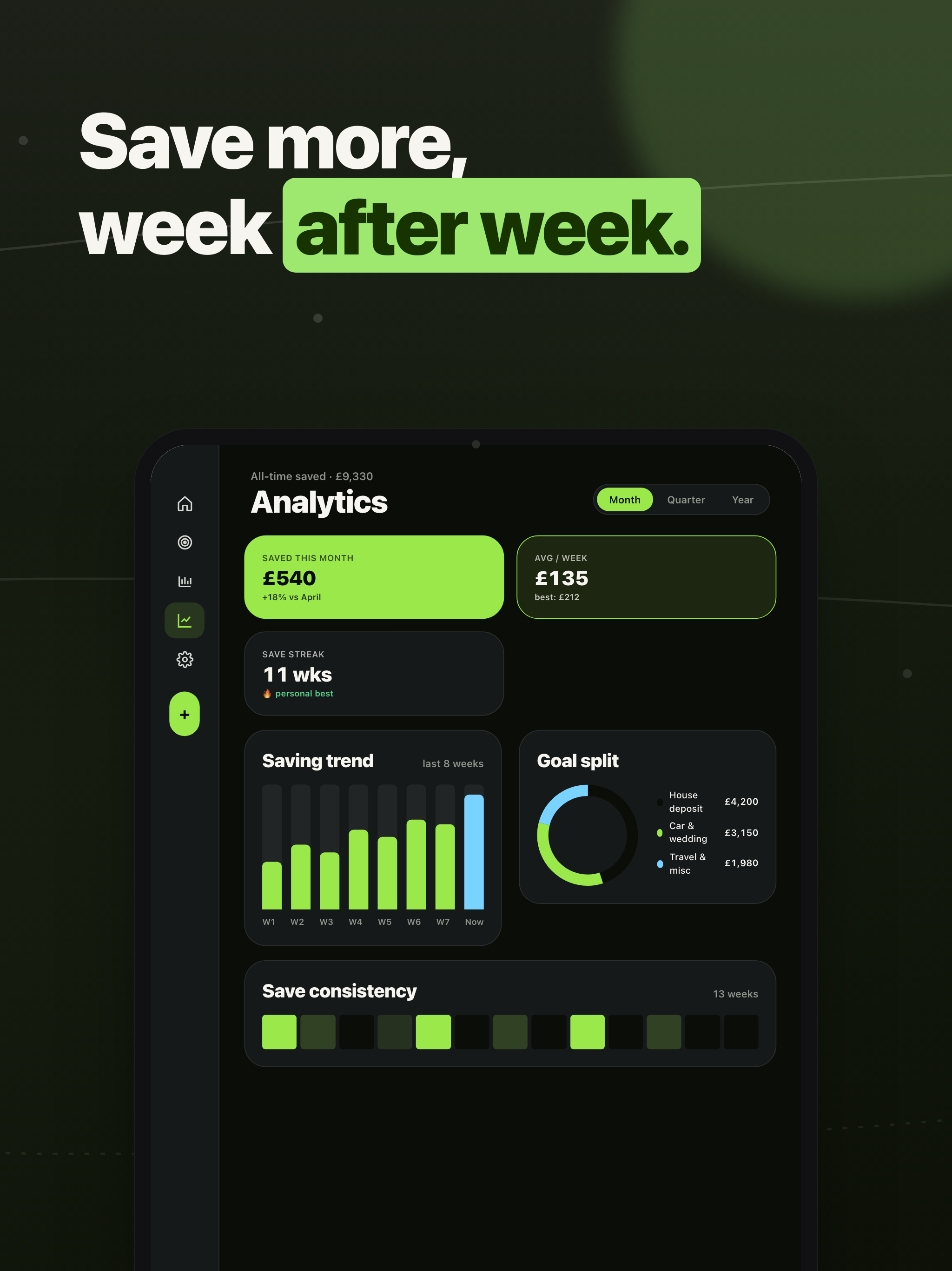 Stash: Savings Goal Tracker screenshot 15