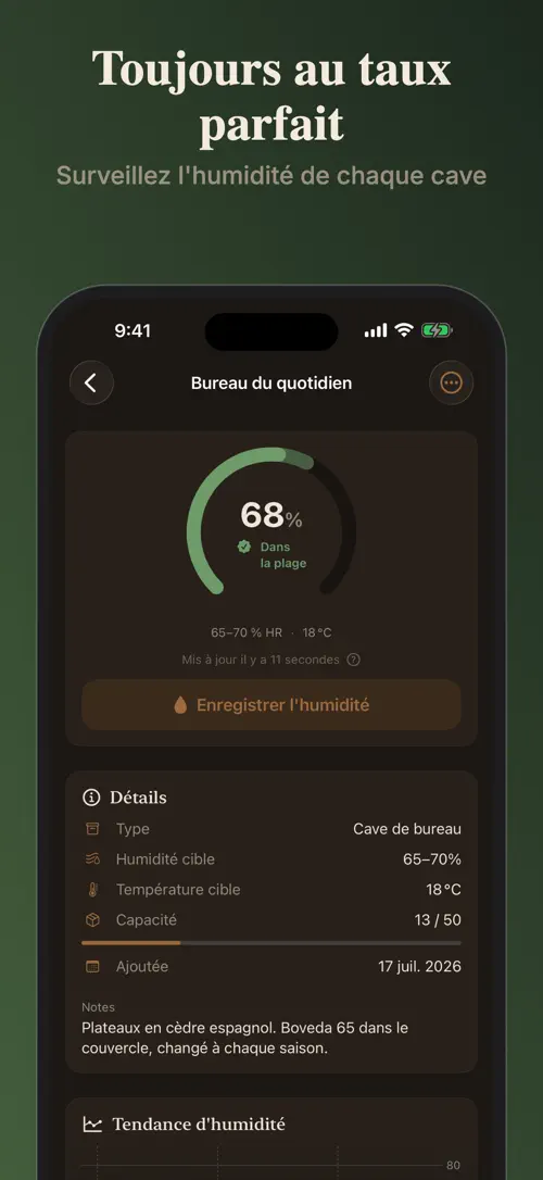 Cedary sur iPhone : capture d’écran 3 sur 7
