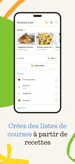 Capture d'écran de ReciMe : Importer Recettes sur iPhone 4