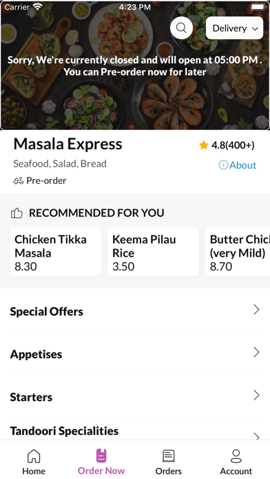 Bengal Spice Sheffield Screenshot